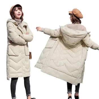 Wmswjh Thicken Women Parkas 2019 New Casual Long Hooded Loose Down Cotton Jacket Female Warm Cotton Padded Winter Coat Women
Wmswjh Thicken Women Parkas 2019 New Casual Long Hooded Loose Down Cotton Jacket Female Warm Cotton Padded Winter Coat Women