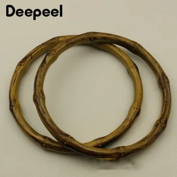 Deepeel 2pcs 13cm High Quality Handbag Handle Round Imitation Bamboo Plastic O Ring Bags Strap Buckles DIY Replacement Accessory
Deepeel 2pcs 13cm High Quality Handbag Handle Round Imitation Bamboo Plastic O Ring Bags Strap Buckles DIY Replacement Accessory