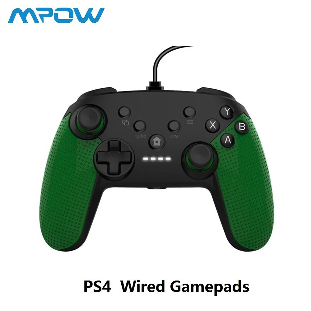 PS4 Controller Gamepad Wired Game Controller with 360 Degree Joystick Vibration Handle Gamepads Support PC Windows for PS3/PS4
PS4 Controller Gamepad Wired Game Controller with 360 Degree Joystick Vibration Handle Gamepads Support PC Windows for PS3/PS4