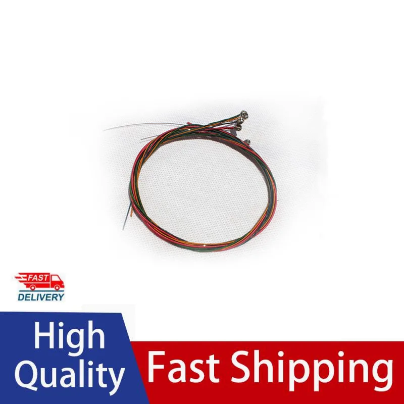 Hot 6Pcs Guitar Steel Strings For Folk Guitar Parts Accessories Stringed Instruments Tools Guitar Brass String Support Wholesale
Hot 6Pcs Guitar Steel Strings For Folk Guitar Parts Accessories Stringed Instruments Tools Guitar Brass String Support Wholesale