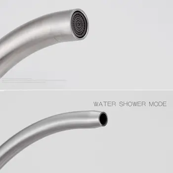 Stainless Steel Faucet with Clean Water Brushed Kitchen Hot and Cold Rotating Pure Sink Dual-Use Straight Drink Three in One Fau
Stainless Steel Faucet with Clean Water Brushed Kitchen Hot and Cold Rotating Pure Sink Dual-Use Straight Drink Three in One Fau