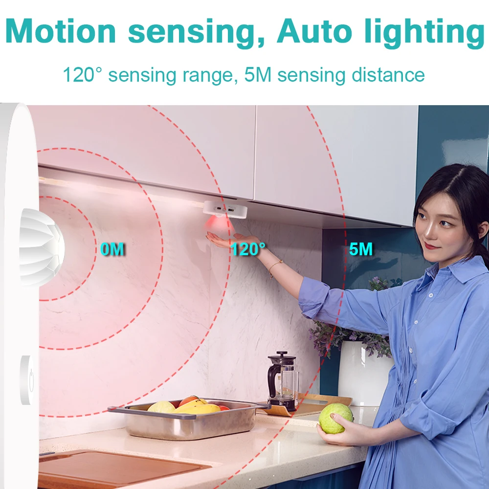 Smart Switch LED Cabinet Light Hand Sweep Motion Sensor LED Strip 1M 2M 3M 4M 5M Kitchen Bedroom Auto ON/OFF Night lamp USB 5V
Smart Switch LED Cabinet Light Hand Sweep Motion Sensor LED Strip 1M 2M 3M 4M 5M Kitchen Bedroom Auto ON/OFF Night lamp USB 5V