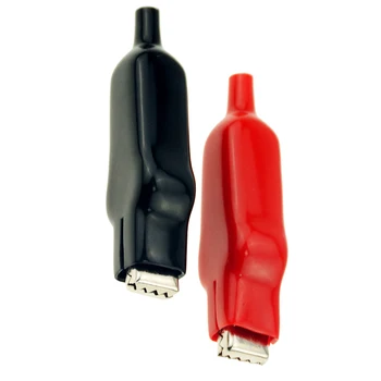 2PCS 20A Sheathed Alligator Clips Electrical DIY Test Leads Alligator Double-Ended Crocodile Clips Roach Electrical Jumper Wire
2PCS 20A Sheathed Alligator Clips Electrical DIY Test Leads Alligator Double-Ended Crocodile Clips Roach Electrical Jumper Wire
