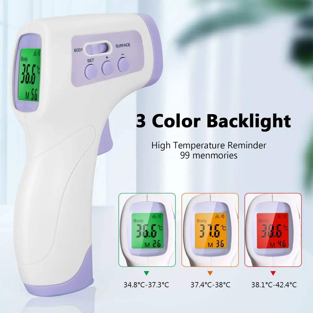 Thermoact Handheld Infrared Thermometer High Precision Portable Thermometer Non-Contact Infrared Thermometer
Thermoact Handheld Infrared Thermometer High Precision Portable Thermometer Non-Contact Infrared Thermometer