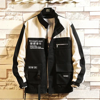 Men standing collar jacket 2020 spring and autumn new Korean models student frock coat trend denim jacket boys 
Men standing collar jacket 2020 spring and autumn new Korean models student frock coat trend denim jacket boys