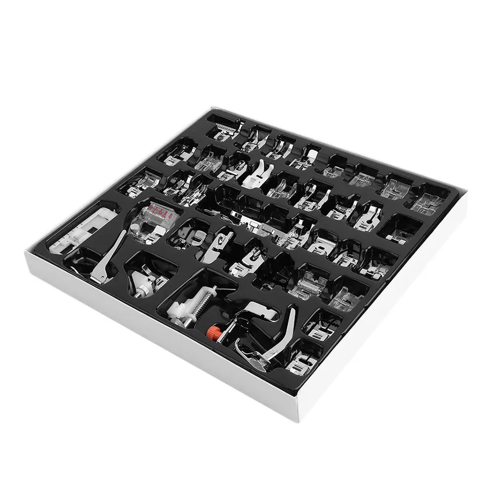 42 Kinds Durable Domestic Home Sewing Machine Presser Foot Feet Set Snap On For Brother For Singer Best Price
42 Kinds Durable Domestic Home Sewing Machine Presser Foot Feet Set Snap On For Brother For Singer Best Price