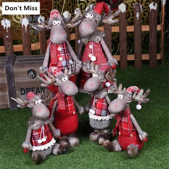 Christmas Dolls Reindeer Dolls Christmas Decoration for Home Xmas Tree Decoration Pendant Decor Navidad 2020 Christmas Gift
Christmas Dolls Reindeer Dolls Christmas Decoration for Home Xmas Tree Decoration Pendant Decor Navidad 2020 Christmas Gift