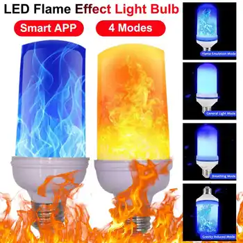 2Pcs 6W E27 Flame Bulb 7 Colors LED Dynamic Flame Effect Fire Light Flickering Emulation Decor LED Lamp Lighting For Bar Party
2Pcs 6W E27 Flame Bulb 7 Colors LED Dynamic Flame Effect Fire Light Flickering Emulation Decor LED Lamp Lighting For Bar Party