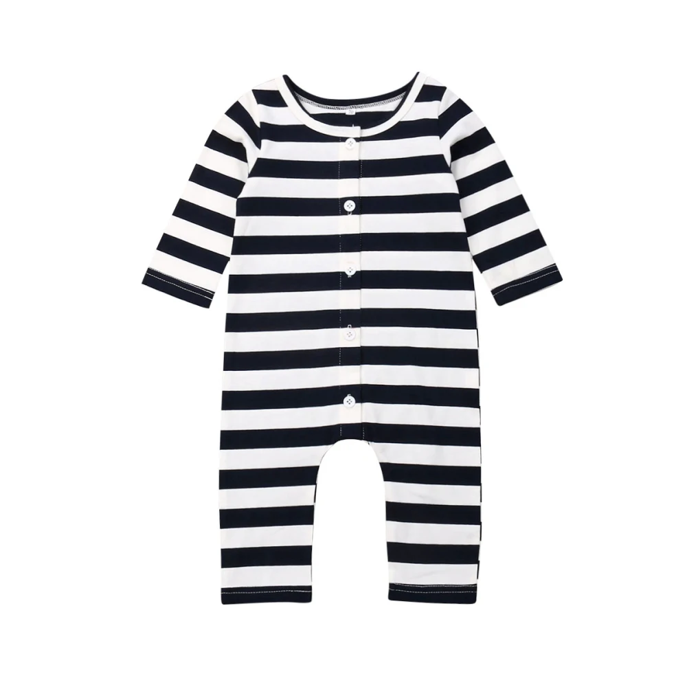 Infant Baby Clothes Fashion Striped Girl&Boys Long Sleeve Baby Rompers Boys Girls Romper Newborn One Piece Jumpsuit 0-24Months
Infant Baby Clothes Fashion Striped Girl&Boys Long Sleeve Baby Rompers Boys Girls Romper Newborn One Piece Jumpsuit 0-24Months