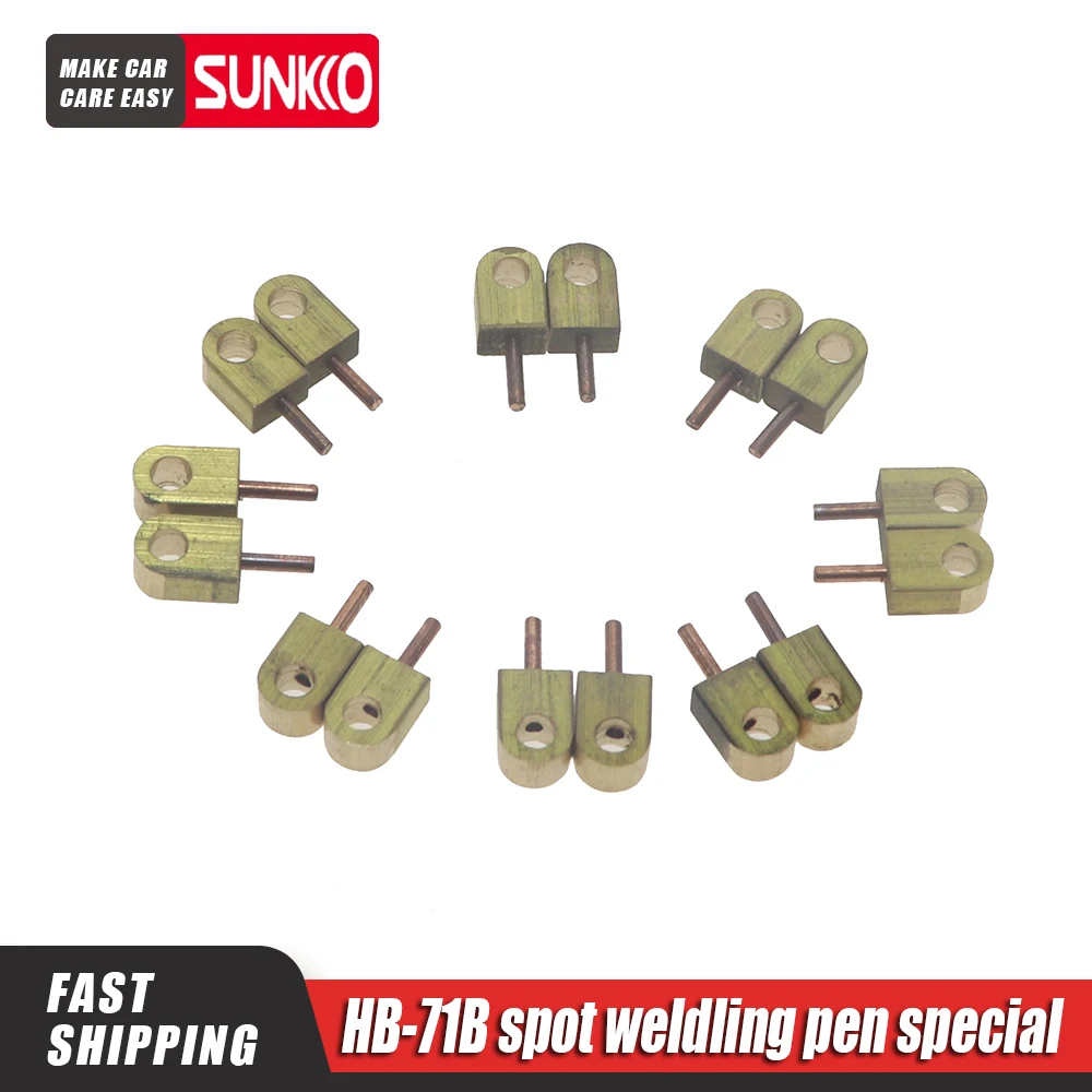 

SUNKKO High Quality Alumina Copper Welding Fixed Copper Needles Welding Pin Fittings Suitable for SUNKKO HB-71A Spot Welding Pen