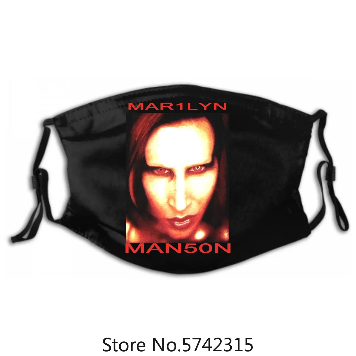 Official Merch Washable Reusable Mask with PM2.5 Filters 5 Layers Marilyn Manson Big Face Jumbo Bigger Thanblack Mask New
Official Merch Washable Reusable Mask with PM2.5 Filters 5 Layers Marilyn Manson Big Face Jumbo Bigger Thanblack Mask New
