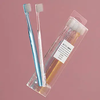 4Pcs/Set Nordic Style Clear Plastic Crystal Handle Toothbrush Soft Bristle Small Head Travel Portable Oral Care Random Color
4Pcs/Set Nordic Style Clear Plastic Crystal Handle Toothbrush Soft Bristle Small Head Travel Portable Oral Care Random Color