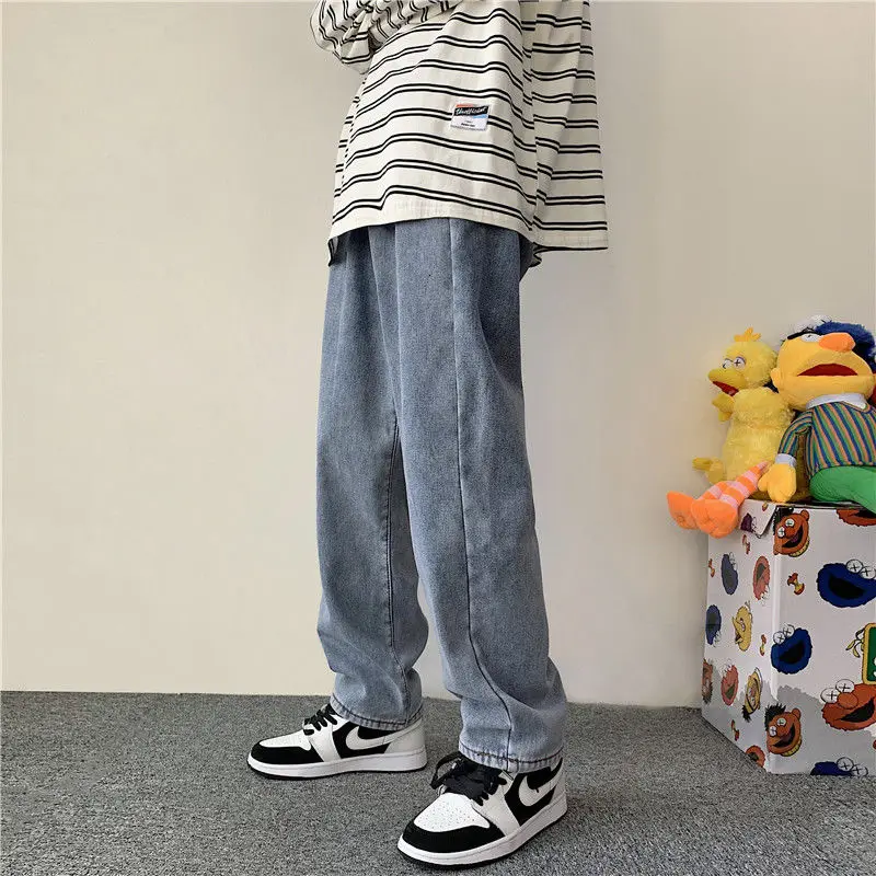 Plus Velvet Thick Jeans Men's Warmth Fashion Retro Casual Wide-leg Jeans Men Streetwear Loose Hip-hop Straight Denim Pants Mens
Plus Velvet Thick Jeans Men's Warmth Fashion Retro Casual Wide-leg Jeans Men Streetwear Loose Hip-hop Straight Denim Pants Mens