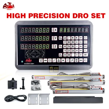 HXX DRO 3-Axis Digital Readout System Display With 3pcs 0-1000mm Linear Scale Complete Set Milling/ Lathe/ Drill Machine Optical
HXX DRO 3-Axis Digital Readout System Display With 3pcs 0-1000mm Linear Scale Complete Set Milling/ Lathe/ Drill Machine Optical