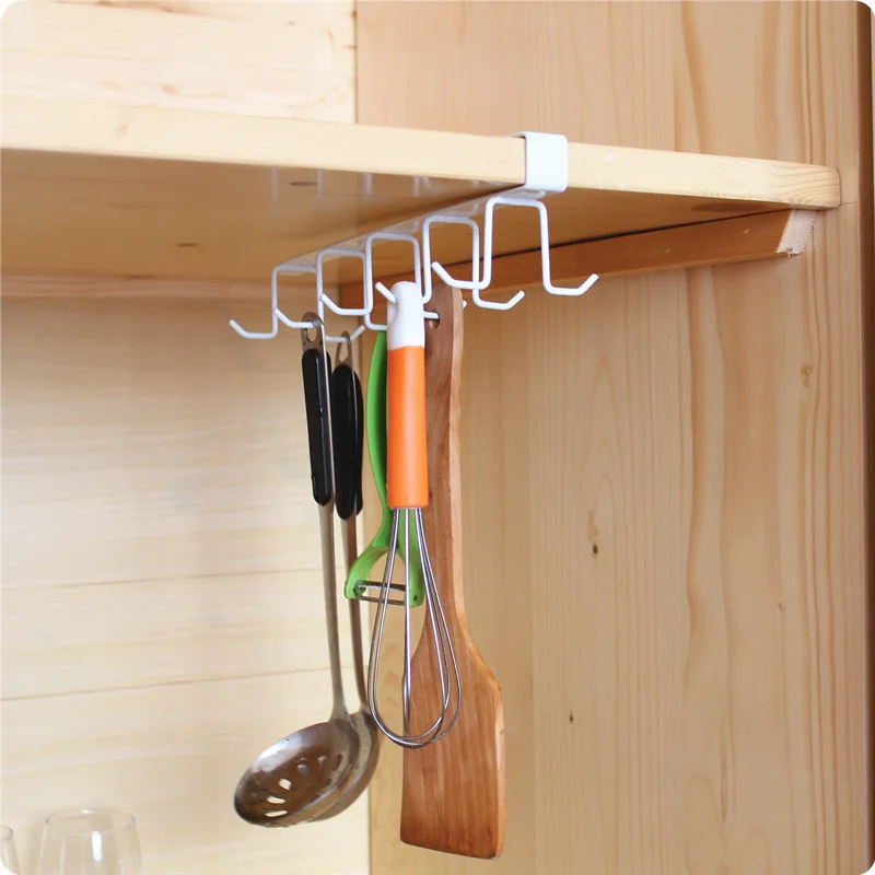 Kitchen Storage Rack Cupboard Hanging Hook Shelf Cup Hanger Storage Shelf Organizer Hooks
Kitchen Storage Rack Cupboard Hanging Hook Shelf Cup Hanger Storage Shelf Organizer Hooks