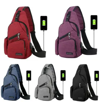 Sports Men Chest Packs Sling Canvas USB Charging Crossbody Shoulder Bags Handbag
Sports Men Chest Packs Sling Canvas USB Charging Crossbody Shoulder Bags Handbag