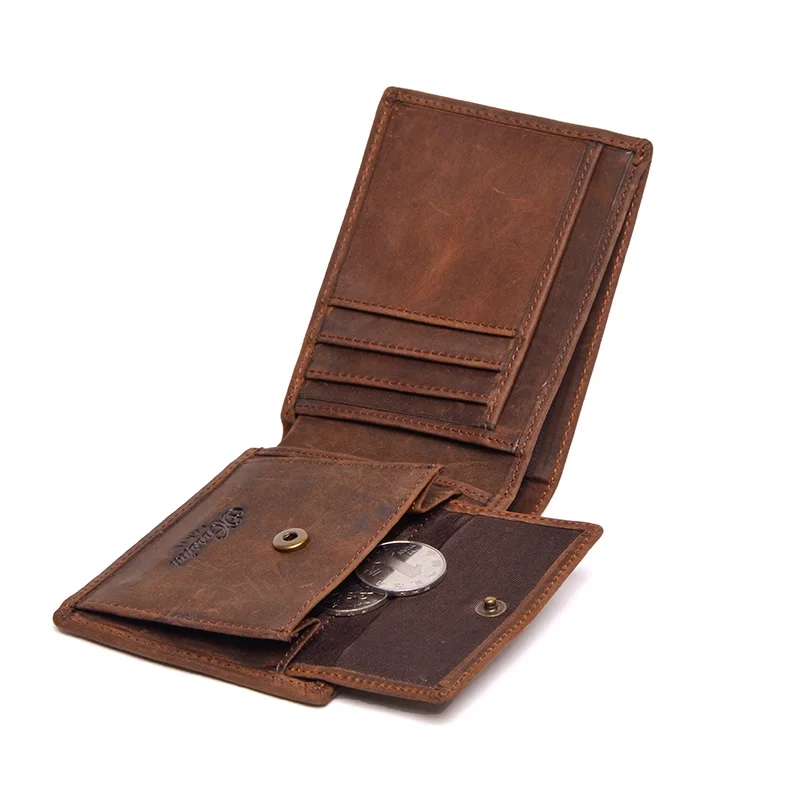 Real Leather Wallet Men Organizer Wallets Brand Vintage Genuine Leather Cowhide Short Men's Wallet Purse With Coin Pocket TW1653
Real Leather Wallet Men Organizer Wallets Brand Vintage Genuine Leather Cowhide Short Men's Wallet Purse With Coin Pocket TW1653