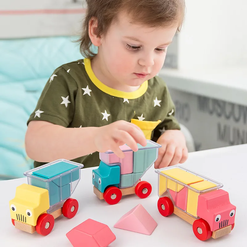 Children's Wooden Truck Loading Puzzle Blocks 48 Levels Advanced Challenge Game Parent-child Interactive Tabletop Wooden Toys
Children's Wooden Truck Loading Puzzle Blocks 48 Levels Advanced Challenge Game Parent-child Interactive Tabletop Wooden Toys