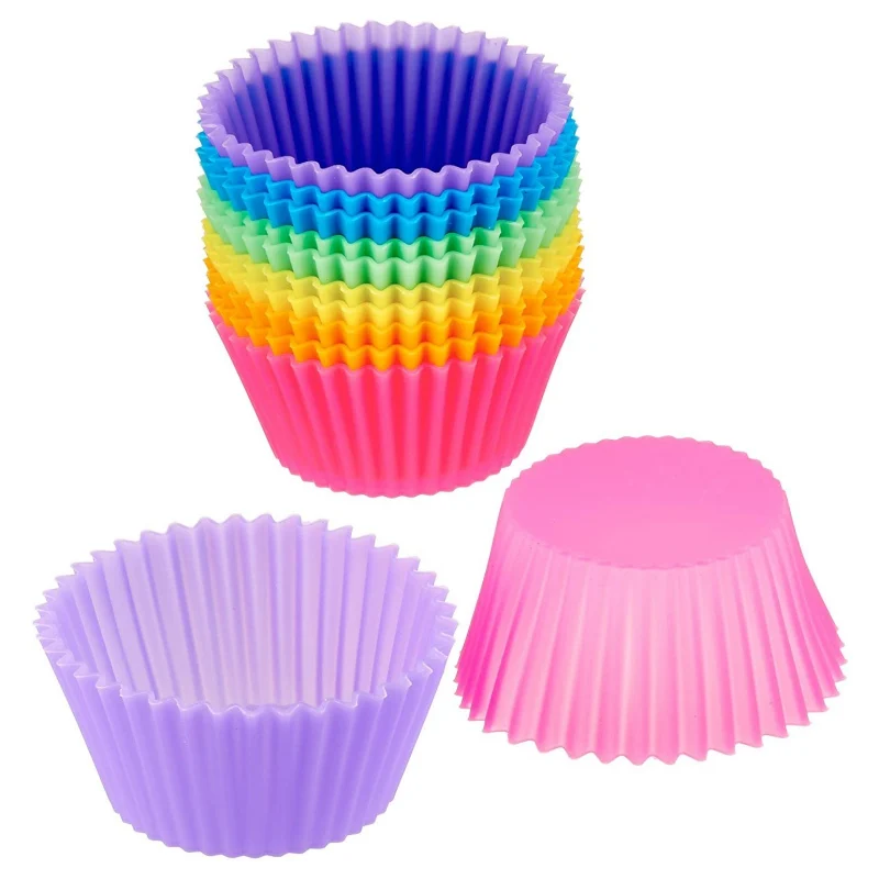 12pcs/Set Silicone Cake Mold Round Shaped Muffin Cupcake Baking Molds Kitchen Cooking Bakeware Maker DIY Cake Decorating Tools
12pcs/Set Silicone Cake Mold Round Shaped Muffin Cupcake Baking Molds Kitchen Cooking Bakeware Maker DIY Cake Decorating Tools