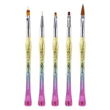 CYSHMILY 5 Pcs/set Nail Art Gradient Noble Bird Design Painting Drawing Pen Line Acrylic Powder UV Brush Nail Art Manicure Tools
CYSHMILY 5 Pcs/set Nail Art Gradient Noble Bird Design Painting Drawing Pen Line Acrylic Powder UV Brush Nail Art Manicure Tools
