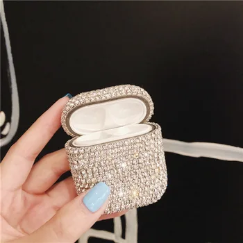 HOT Luxury 3D Bling diamonds Glitter hard case for Apple Airpods Pro 1 2 3 Wireless Bluetooth Earphone Accessories cute cover
HOT Luxury 3D Bling diamonds Glitter hard case for Apple Airpods Pro 1 2 3 Wireless Bluetooth Earphone Accessories cute cover