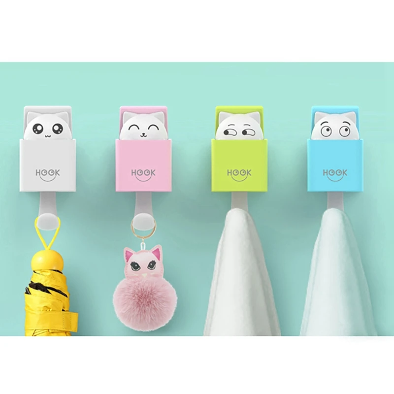 1 pcs Strong Adhesive hooks Multi function Bathroom Kitchen Hook Creative Cute Hidden Cat Wall Hanging seamless hooks Organizer
1 pcs Strong Adhesive hooks Multi function Bathroom Kitchen Hook Creative Cute Hidden Cat Wall Hanging seamless hooks Organizer