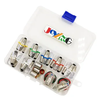 Multicolor Mixed E10 Screw LED Lights Signal Indicator DC3V 3.8V 4.5V Diode Led Lighting Beads 27pcs/Pack
Multicolor Mixed E10 Screw LED Lights Signal Indicator DC3V 3.8V 4.5V Diode Led Lighting Beads 27pcs/Pack