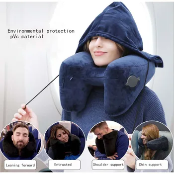 Inflatable U-shaped Pillows Travel Outdoor Portable Pillow Neckrest Travel Folding Slow Rebound Train Plane Office Travel
Inflatable U-shaped Pillows Travel Outdoor Portable Pillow Neckrest Travel Folding Slow Rebound Train Plane Office Travel