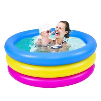 Outdoor Yard Inflatable Swimming Pool PVC Swimming Pools Blow Up Pool Thickened 3-Ring Inflatable Pool Bath tub for Boys Girls
Outdoor Yard Inflatable Swimming Pool PVC Swimming Pools Blow Up Pool Thickened 3-Ring Inflatable Pool Bath tub for Boys Girls