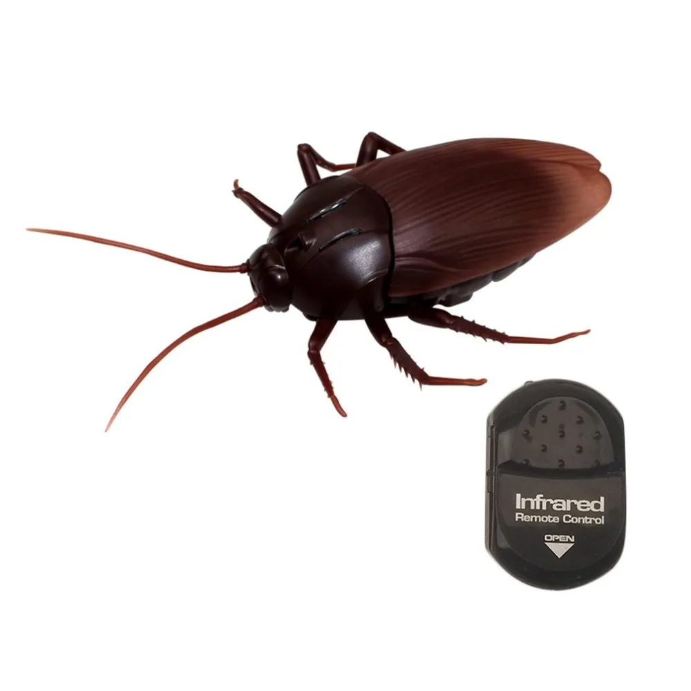 High Simulation Animal Model Luminous Eyes Infrared Remote Control Cockroach Spoof Tricky Toys Kids Funny Scary Prank Toy Gift
High Simulation Animal Model Luminous Eyes Infrared Remote Control Cockroach Spoof Tricky Toys Kids Funny Scary Prank Toy Gift