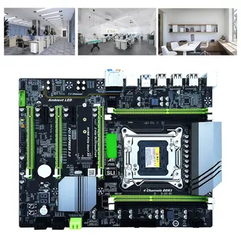 X79T Desktop Computer Motherboard LGA2011 E5 2620 CPU 2x8GB=16GB 1600MHz DDR3 ECC Memory
X79T Desktop Computer Motherboard LGA2011 E5 2620 CPU 2x8GB=16GB 1600MHz DDR3 ECC Memory