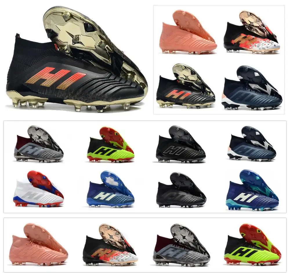 Hot Predator 18+ Predator 18.1 FG PP Paul Pogba soccer 18+x cleats Slip-On football boots mens high top soccer shoes cheap
Hot Predator 18+ Predator 18.1 FG PP Paul Pogba soccer 18+x cleats Slip-On football boots mens high top soccer shoes cheap