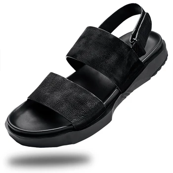 Summer Sandals Male Retro Personality Casual Sandals Breathable Anti-Skid Black Roman Shoes mens gladiator sandals summer
Summer Sandals Male Retro Personality Casual Sandals Breathable Anti-Skid Black Roman Shoes mens gladiator sandals summer
