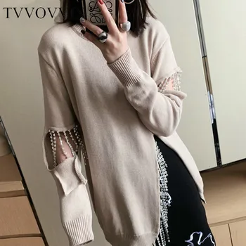 TVVOVVIN 2019 new spring fashion clothing women New Woman Pullover Heavy Diamond Tassels Sweatshirt round neck pullover L780
TVVOVVIN 2019 new spring fashion clothing women New Woman Pullover Heavy Diamond Tassels Sweatshirt round neck pullover L780