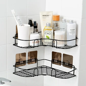 Bathroom Storage Box Collection Appliances Bathroom Racks Wall-mount Iorn Tripod Kitchen Shelf Bathroom Accessories Sets
Bathroom Storage Box Collection Appliances Bathroom Racks Wall-mount Iorn Tripod Kitchen Shelf Bathroom Accessories Sets