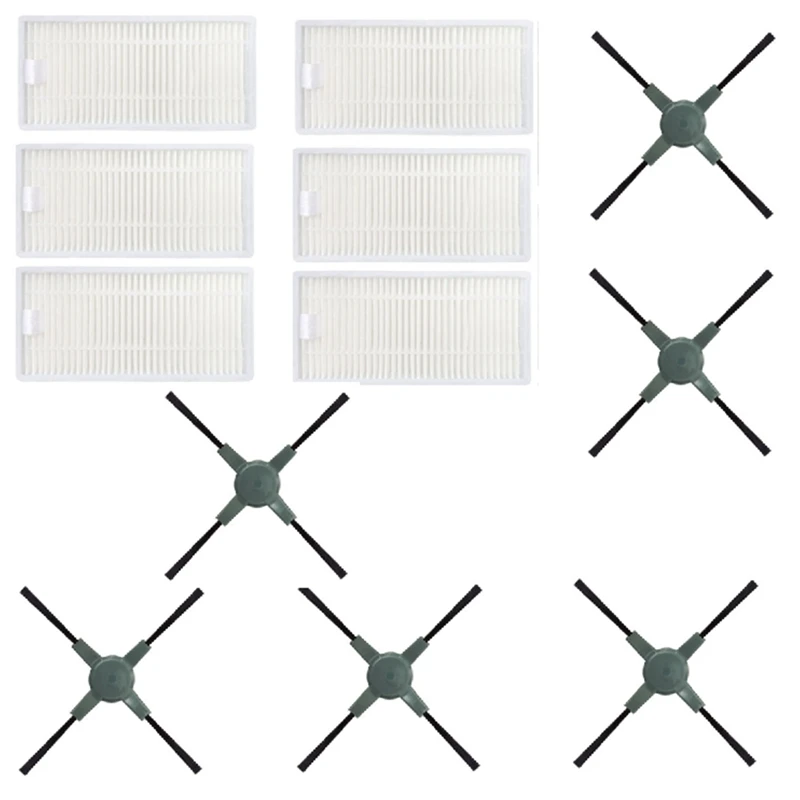 Hepa Filter Side Brush for Proscenic PRO-COCO/680T Robot Vacuum Cleaners Accessories, 12PCS
Hepa Filter Side Brush for Proscenic PRO-COCO/680T Robot Vacuum Cleaners Accessories, 12PCS