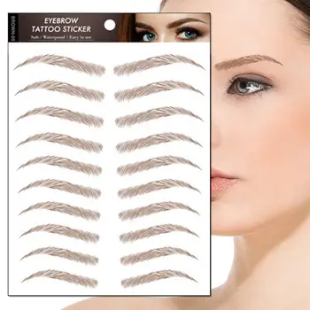 1PCS Eyebrow Tattoo Waterproof Ecological Eyebrow Hair Like Eyebrow 4D Eyebrow Sticker Makeup Tool for Women Girls 
1PCS Eyebrow Tattoo Waterproof Ecological Eyebrow Hair Like Eyebrow 4D Eyebrow Sticker Makeup Tool for Women Girls