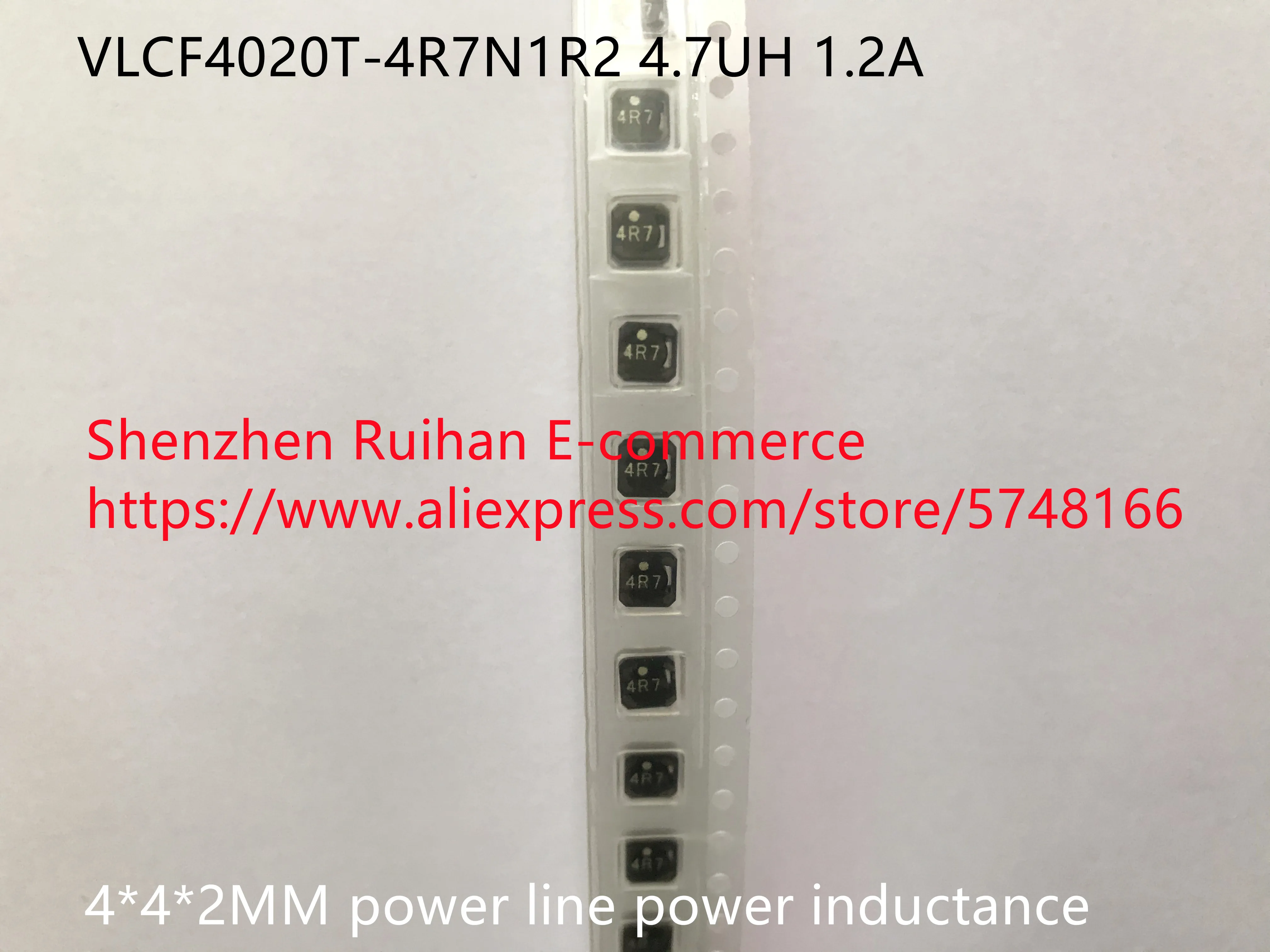 Оригинальный новый 100% VLCF4020T-4R7N1R2 4.7UH 1.2A 4*4*2 мм Мощность линии индуктивности
Оригинальный новый 100% VLCF4020T-4R7N1R2 4.7UH 1.2A 4*4*2 мм Мощность линии индуктивности