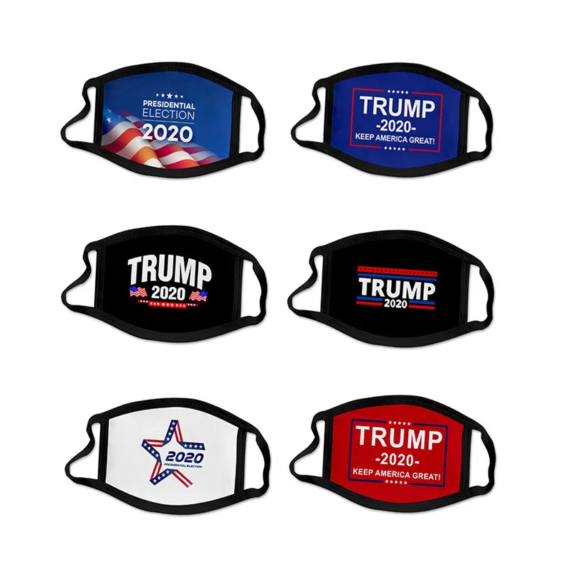 USA Trump Masks Presidential Election 2020 Campaign Printed Masks Polyester Fabric Anti-Dust Face Mouth Reusable Breathable
USA Trump Masks Presidential Election 2020 Campaign Printed Masks Polyester Fabric Anti-Dust Face Mouth Reusable Breathable