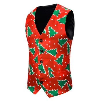 3D Christmas Tree Print Vest Men 2019 Autumn Christmas Waistcoat Men Xmas Party Wedding Tuxedo Vests Waist Coat for Men Gilet 
3D Christmas Tree Print Vest Men 2019 Autumn Christmas Waistcoat Men Xmas Party Wedding Tuxedo Vests Waist Coat for Men Gilet