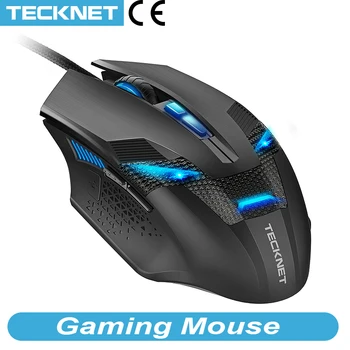 TeckNet 7000DPI Gaming Mouse 8 Programmable Macro RGB Backlight LED Light Modes Wired MMO Computer Mice
TeckNet 7000DPI Gaming Mouse 8 Programmable Macro RGB Backlight LED Light Modes Wired MMO Computer Mice