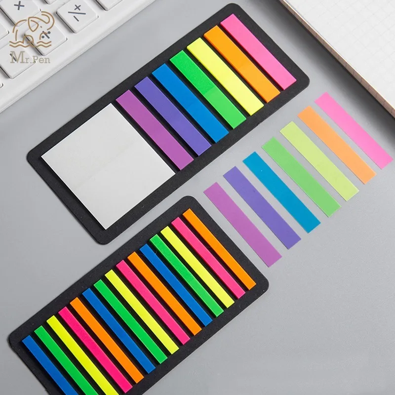 160/300pcs Color Transparent Fluorescent Index Tabs Flags Sticky Note for Page Marker Planner Stickers Office School Stationery
160/300pcs Color Transparent Fluorescent Index Tabs Flags Sticky Note for Page Marker Planner Stickers Office School Stationery