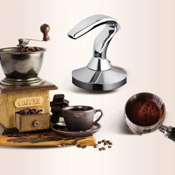51/54/58MM Espresso Coffee Tamper Upgrade Coffee Tamper For Barista Flat Stainless Steel Base Coffee Bean Press Coffee Grind 
51/54/58MM Espresso Coffee Tamper Upgrade Coffee Tamper For Barista Flat Stainless Steel Base Coffee Bean Press Coffee Grind