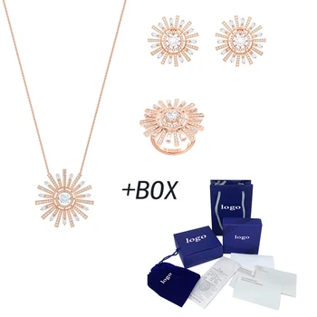 MULIER 2019 SWA Fashion Trends Elegant and Elegant Rings Sunglasses Earrings Shining Sun Patterns Women's Romantic Luxury Jewelr
MULIER 2019 SWA Fashion Trends Elegant and Elegant Rings Sunglasses Earrings Shining Sun Patterns Women's Romantic Luxury Jewelr