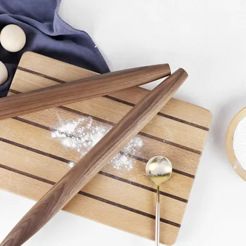 Flat Pointed Head Wooden Fondant Cake Pastry Baking Rolling Pin Kitchen Tools Smooth Surface Dumpling Wrapper DIY Black Walnut
Flat Pointed Head Wooden Fondant Cake Pastry Baking Rolling Pin Kitchen Tools Smooth Surface Dumpling Wrapper DIY Black Walnut