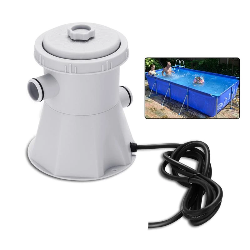 Swimming Pool Filter Pump Pool Cleaner 220V Filter Pump Circulation Pump Siphon Principle Us Plug
Swimming Pool Filter Pump Pool Cleaner 220V Filter Pump Circulation Pump Siphon Principle Us Plug