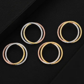 GODKI New Trendy Round Circle Pendant Earrings Nigerian Bridal Wedding Engagement Party Show Daily Fashion Earrings High Quality
GODKI New Trendy Round Circle Pendant Earrings Nigerian Bridal Wedding Engagement Party Show Daily Fashion Earrings High Quality