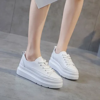 2020 Womens Genuine Leather Lace Up Breathable Heightening Light Breathable High Heel Students Sports Shoes
2020 Womens Genuine Leather Lace Up Breathable Heightening Light Breathable High Heel Students Sports Shoes