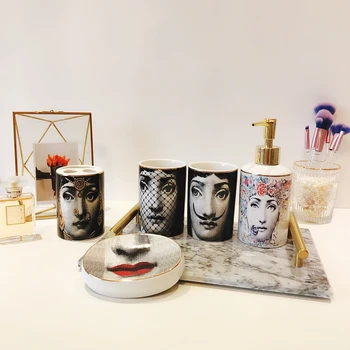 5PCS/SET MILAN STYLE TOOTHBRUSH TUMBLERS SOAP DISH BATH BOTTLE SHAMPOO BOTTLE NOBLE BATHROOM SUPPLIES BAR HOTEL USE
5PCS/SET MILAN STYLE TOOTHBRUSH TUMBLERS SOAP DISH BATH BOTTLE SHAMPOO BOTTLE NOBLE BATHROOM SUPPLIES BAR HOTEL USE
