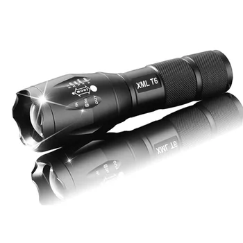 5 modes T6 led flashlight high power rechargeable lantern powerful tactical zoomable torch 18650 Battery camping hunting lamp
5 modes T6 led flashlight high power rechargeable lantern powerful tactical zoomable torch 18650 Battery camping hunting lamp